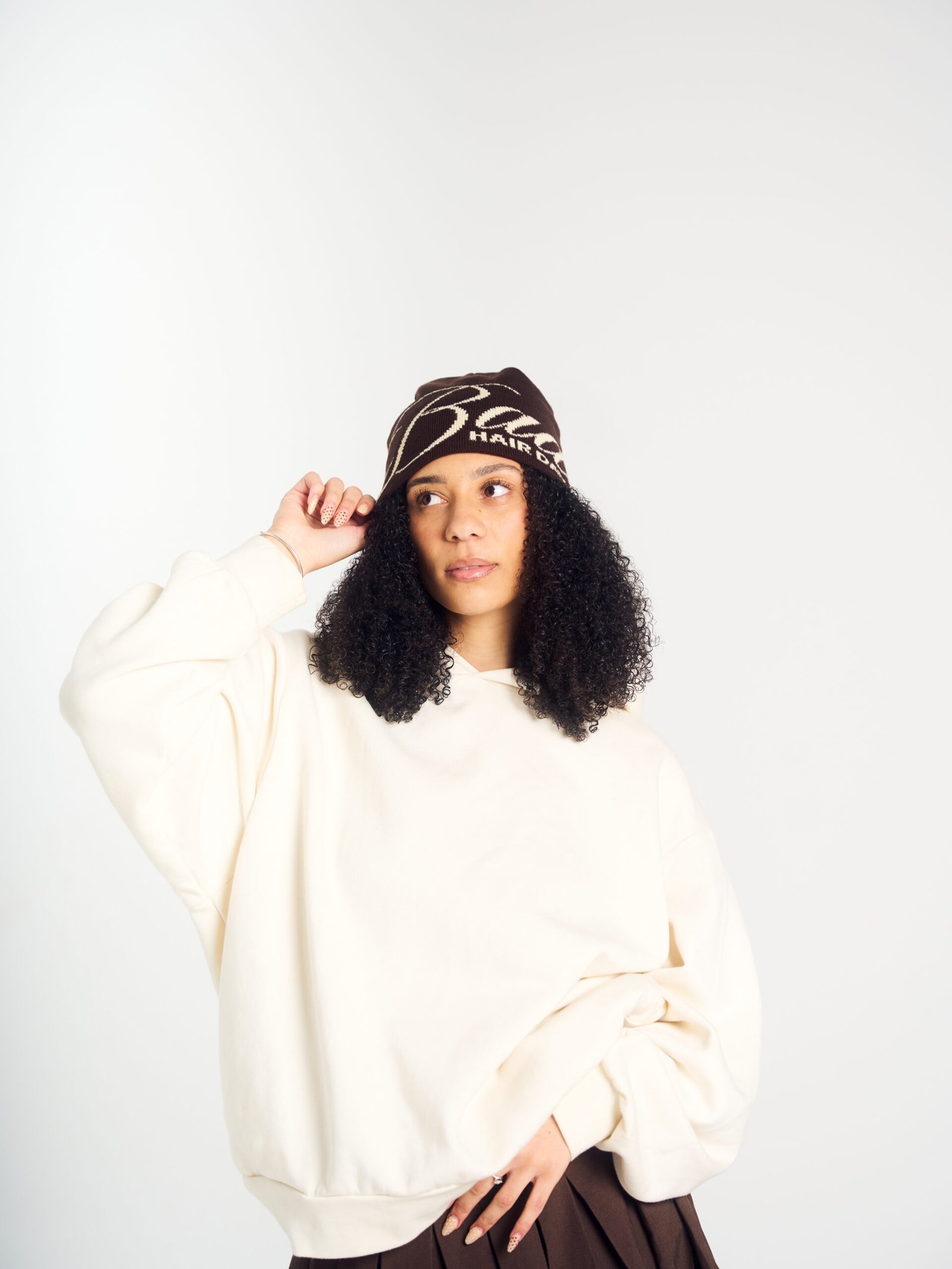 BROWN BEANIE - Image 5